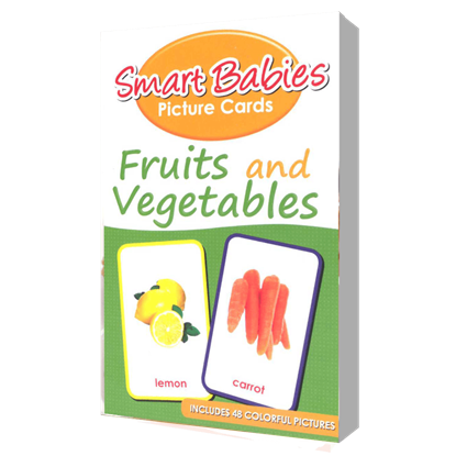 Picture of Smart Babies Picture Cards - Fruits and Vegetables